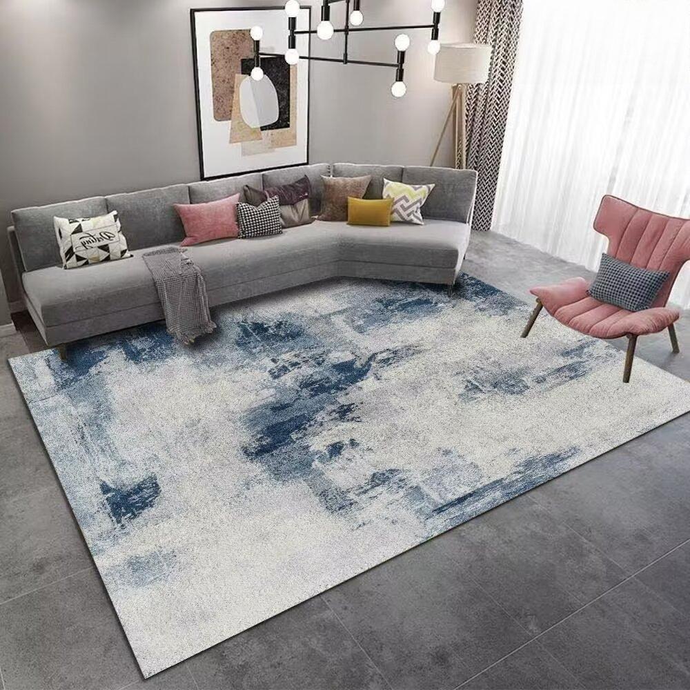 Nordic Abstract Carpet Living Room Ink Splash Area Rug Large Bedroom Decoration Home Rugs Washable Entryway Doormat Bath Mat