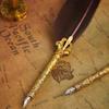 Creative Retro Quill, Available For Direct Sale, Crown Accessory Quill With Base