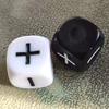 10PCS Plus Minus Sign Dice Math Symbol Learning Educational Toys Kids Boys Girls Teaching Supplies for The Classroom