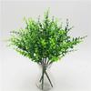 Home Garden Outdoor Wedding Decoration Fake Flower Accessory Plante Artificielle 7 Fork Plastic Fern Grass Green Leaf Fake Plant