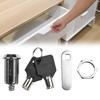 Cylinder Locks Mailbox Padlock Cylinder Cam Lock Furniture Lock Door Cabinet Locker Drawer Lock With 2 Keys Furniture Hardware