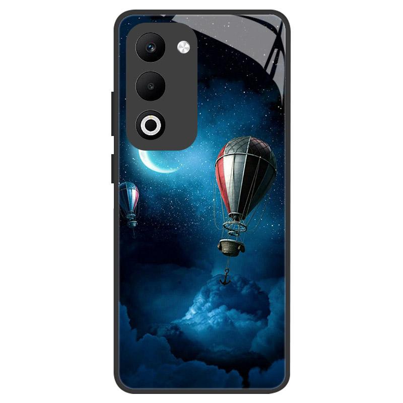 For OPPO A5 A5M Case Luxury Tempered Glass Phone Case For Oppo A5i Pro Shockproof Hard PC Back Cover Camera Protection Fundas