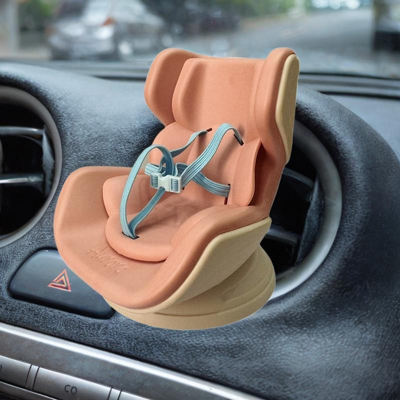 

17cm Doll Car Seat Automobile Interior Ornament DIY Pretend Play Model Decoration Pink