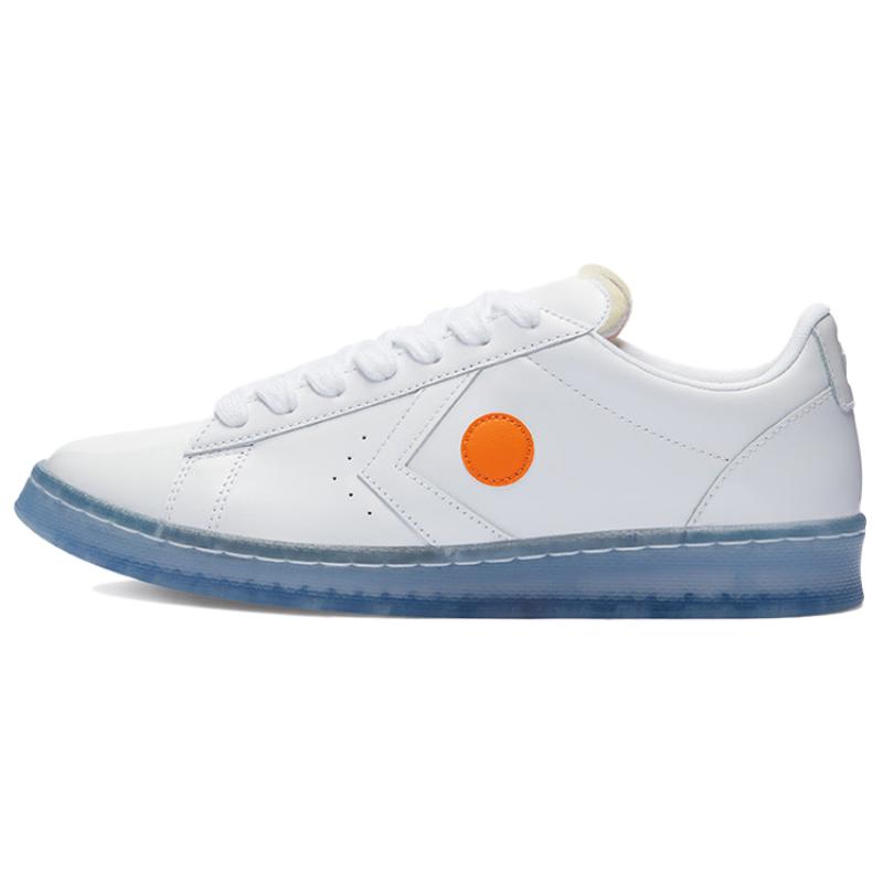 

Rokit x Converse Cons Pro Leather Ox Коллаборация Нескользящие Амортизирующие Износостойкие Низкие Кеды для Скейтбординга Унисекс Белые 35.5