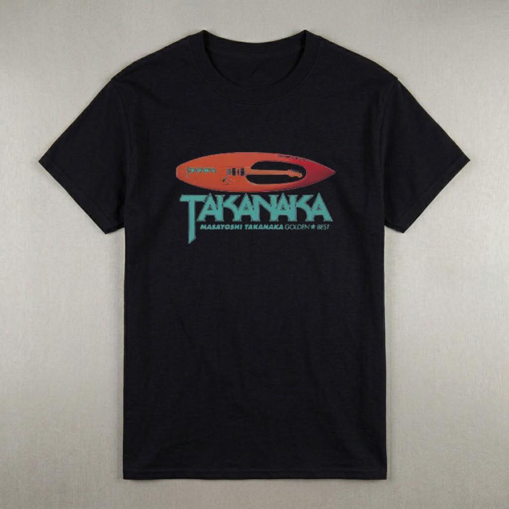Masayoshi Takanaka Golden Rock T-Shirt, Indie Rock, Unisex Cotton Concert Apparel