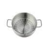 Zwilling Moment 24cm Deep Casserole with Steamer Set