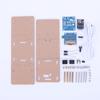 ESP8266 Mini Electronic Clock DIY Kit 0.96 Inch OLED Display Mini Weather Clock Support 2.4G Wifi Networking Soldering Project