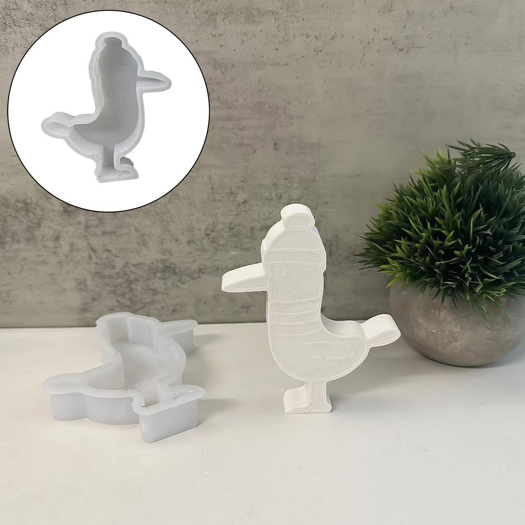 Seagulls Candle Molds Silicone Mould Handmade Epoxy Resin Molds Bird Scented Candle Molds for Office Home Decorations