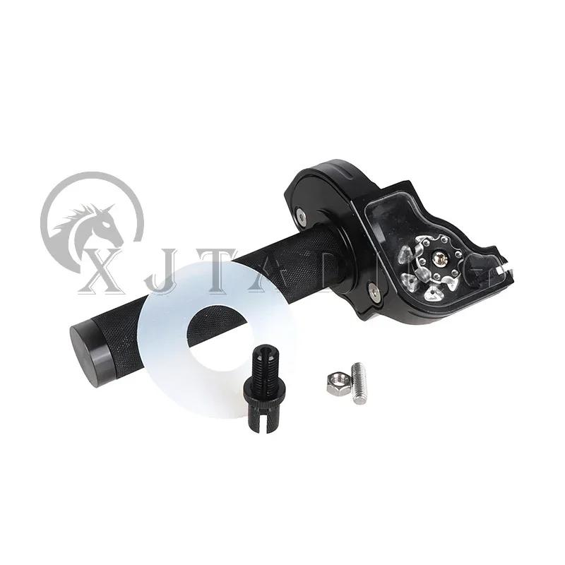 Universal Motorcycle 22mm CNC Aluminum Throttle Twist Grips Handlebars For Pit Dirt Bike Motocross Moped Scooter ATV Accessories