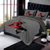 Grey couple kissing pattern 3D Printed Duvet Cover Simple Cartoon Bedding set Soft Comfortable Luxury Quilt Cover Pillowcase