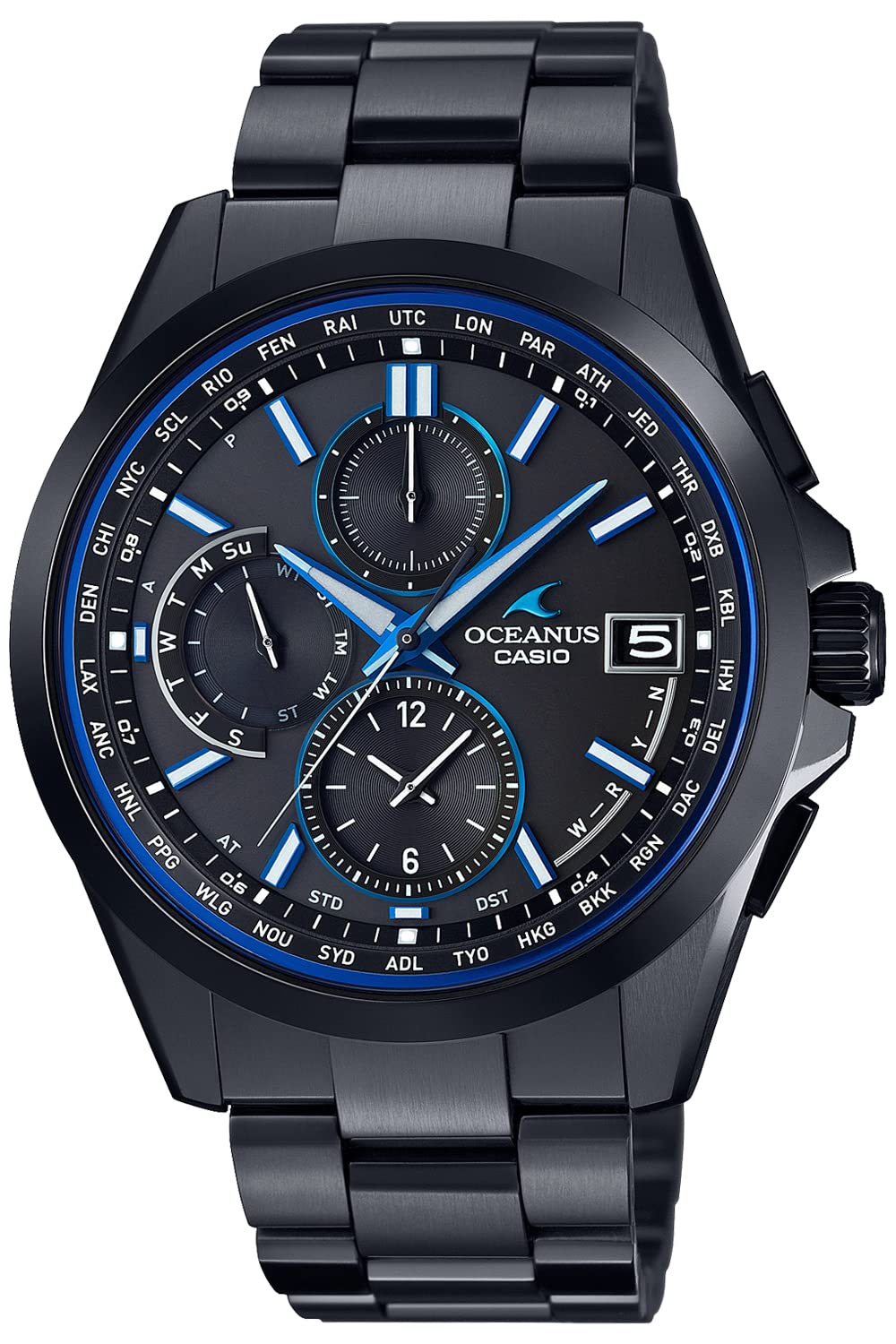 

Годинник Oceanus CLASSIC Radio Solar Black [Casio] [] OCW-T2600B-1AJF