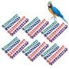 ZK40 24 pièces Pièges à Doigts Oiseaux Perroquets Jouet à Mâcher Pièges en Bambou Chinois Jouet DIY pour Fêtes d'Enfants