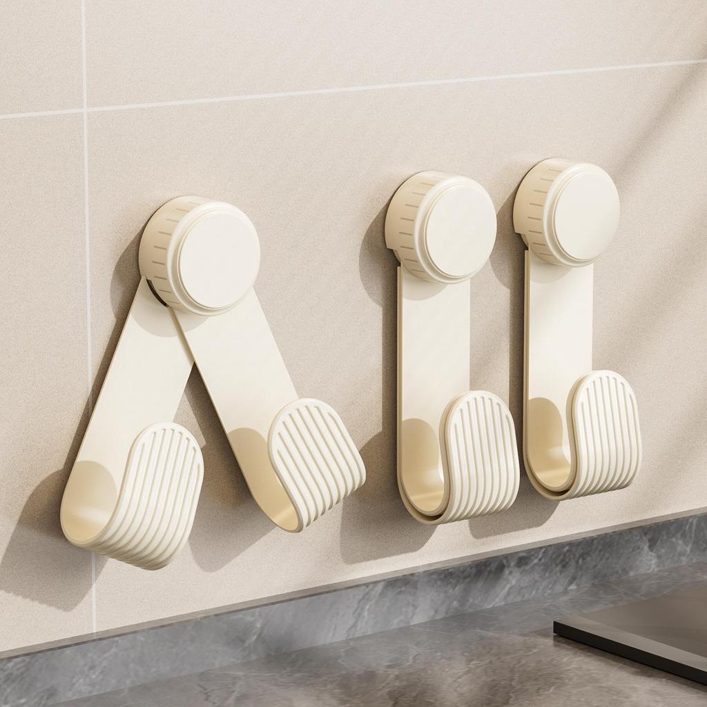 Adjustable No-Punch Suction Cup Pot Lid & Cutting Board Wall Rack