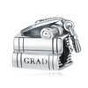 Bead Charms Copper Charm Bead Charms Authentic Graduation Season Bead Charms Compatible With Bracelets Jewellery Diy Women Fine Gift Accessory