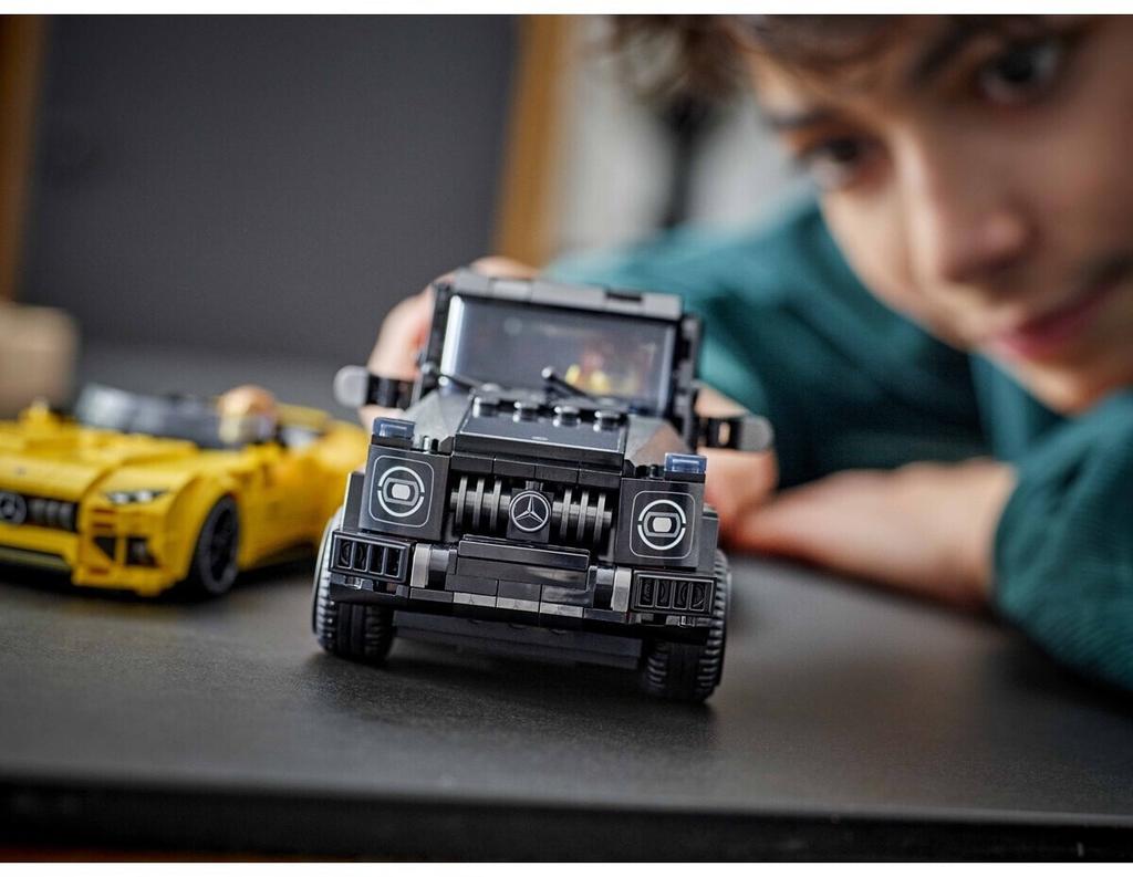 LEGO Constructor Speed Champions – Mașină – Mercedes – AMG G 63 & Mercedes – AMG SL 63 (76924)