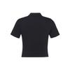 Nike Sportswear Essential Solid Logo Polo Shirt Women Tops Black DV7885-010