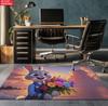 Cartoon Fox and Rabbit Large Room Carpet Non Slip Cartoon Kids Bedroom Living Room Floor Mat Home Decor Children's Play Carpet