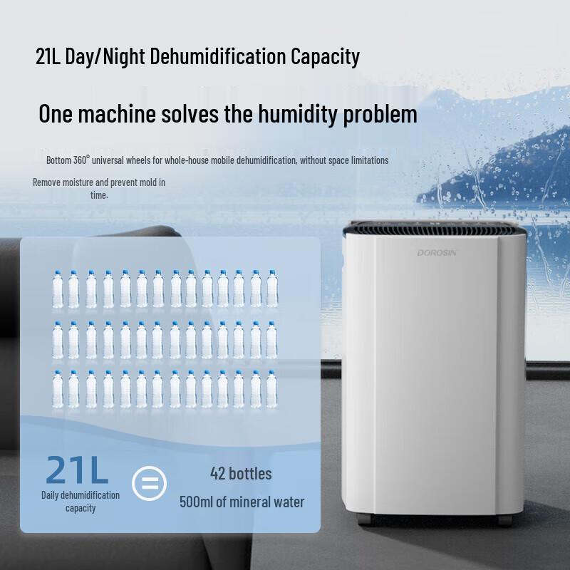 DOROSIN ER-20 21L/Day Home Dehumidifier & Dryer CN plug (adapter included)