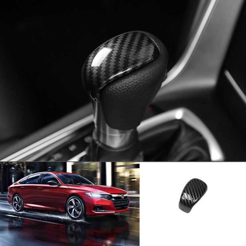 For Honda Accord 2018 - Carbon ABS Center Console Gear Shift Lever Knob Trim