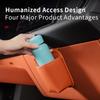 KEBIDU Car Glove Box Hanging Storage Organizer Punch-Free Cup Holder Mini Trash Bag for Water Bottle Tissue Garbage