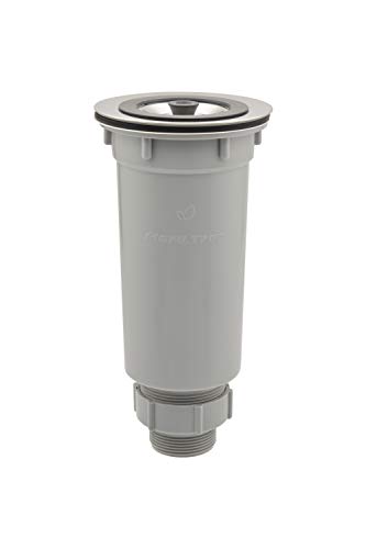 Gaona Sink Trap, Compatible with 11.5cm Drain Diameter, with Adapter, for Mini Kitchen Sinks, GA-PB064