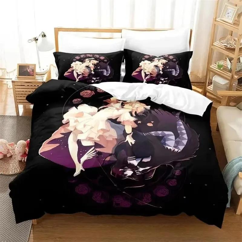 3D Print Anime Puella Magi Madoka Magica Bedding Set Boys Girls Twin Queen King Size Duvet Cover Pillowcase Bed Boys Adult