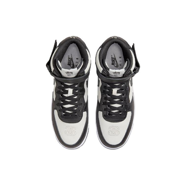 Nike X Stussy Air Force 1 Mid 'Black White' Men's DJ7840-002