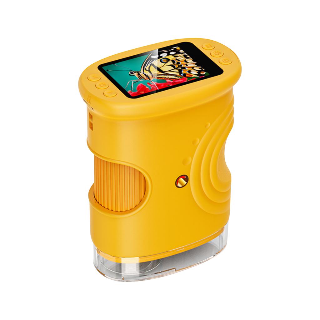 Portable Microscope, 1080P HD Magnifying Glass, Children's Outdoor Exploration Experimental Toy