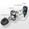 A4 Headphones Lightweight Universal Plastic In-Ear Heavy Bass Earphones