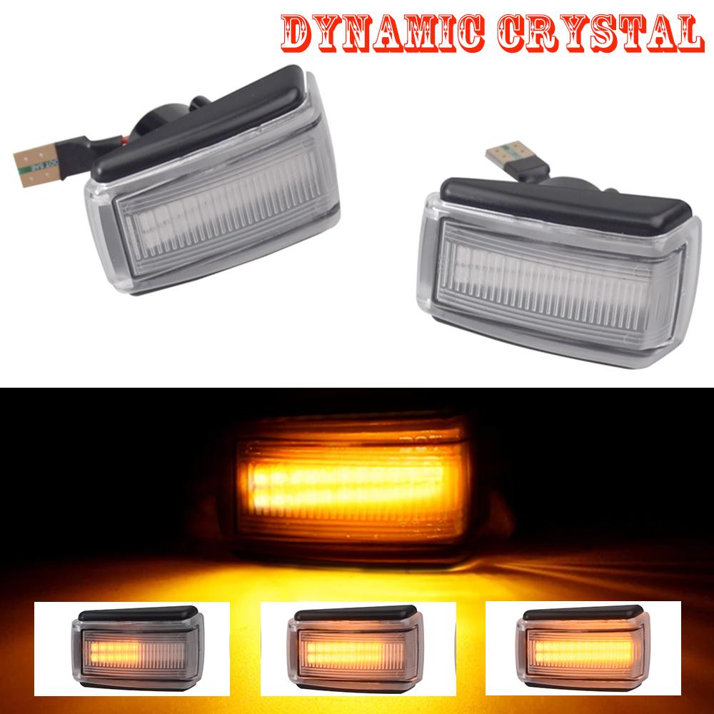 

For Volvo S40 V70 V40 850 240 740 C70 940 S70 S90 960 760 780 Dynamic Sequential LED Side Marker Light Flowing Turn Signal Lamp