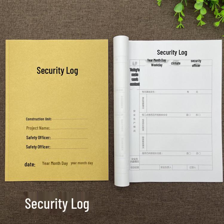 A4 Construction Logbook: Thickened Engineering Record & Decoration Diary, 52 Pages
