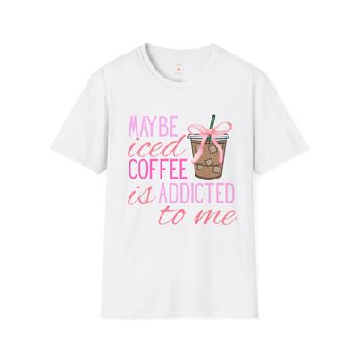 Unisex Iced Coffee Addict T-Shirt