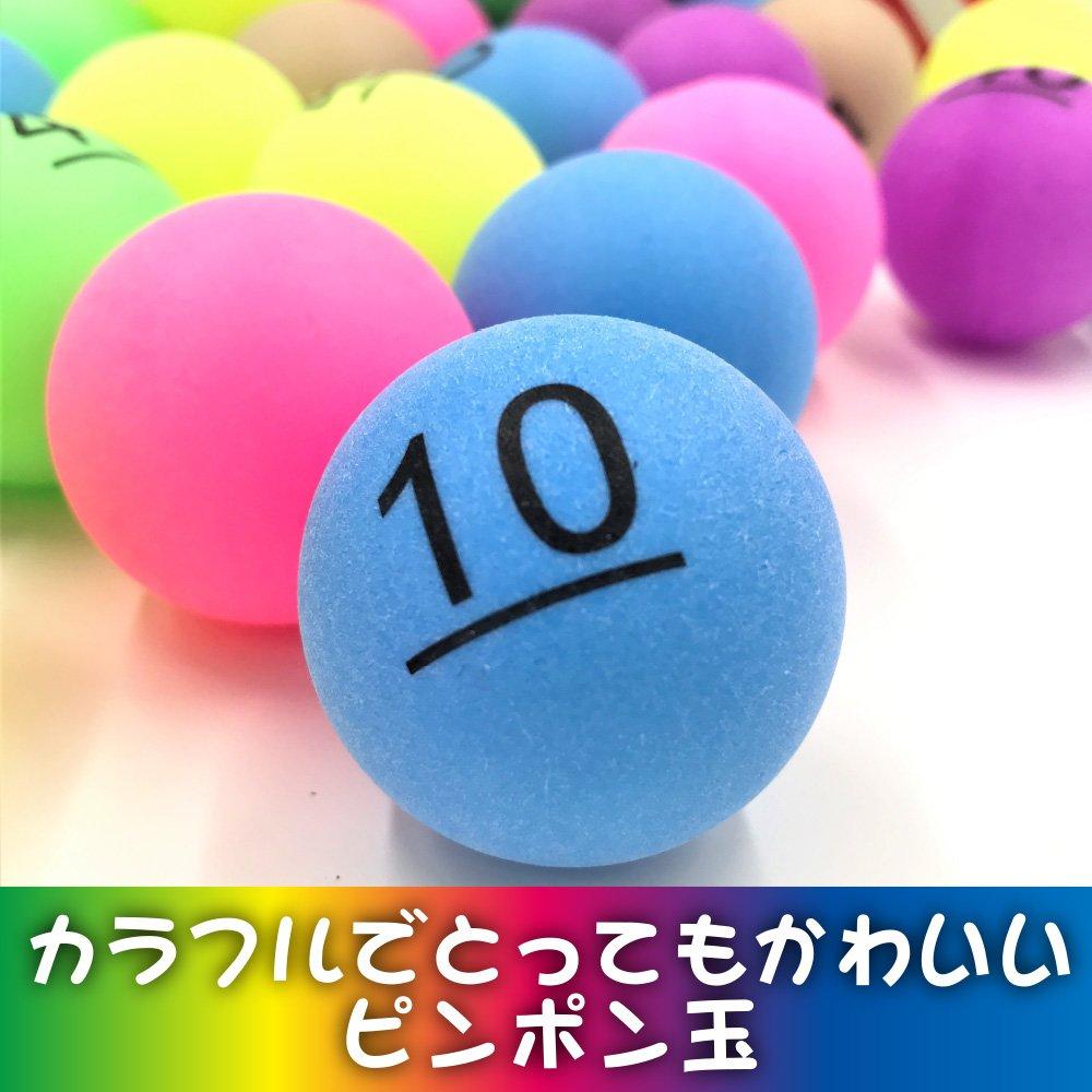 Sac Taske Bingo Ping Pong Balls, Number Balls & Raffle Box for Lottery Parties (Numbers 1-100)