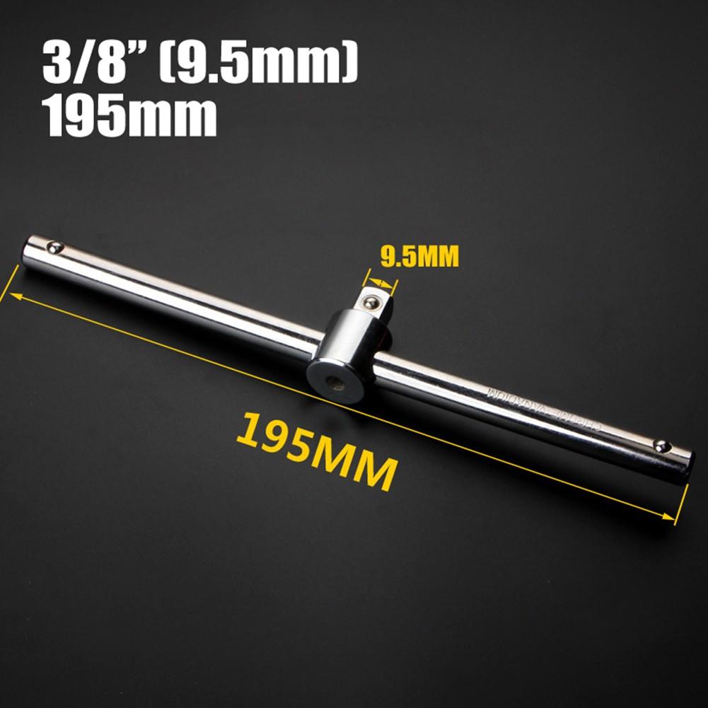 Sliding Rod Chrome Vanadium Steel Extension Silver