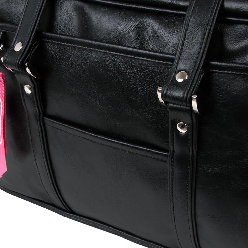 Outdoor Products Leather-Look School Bag with Charm ODA050