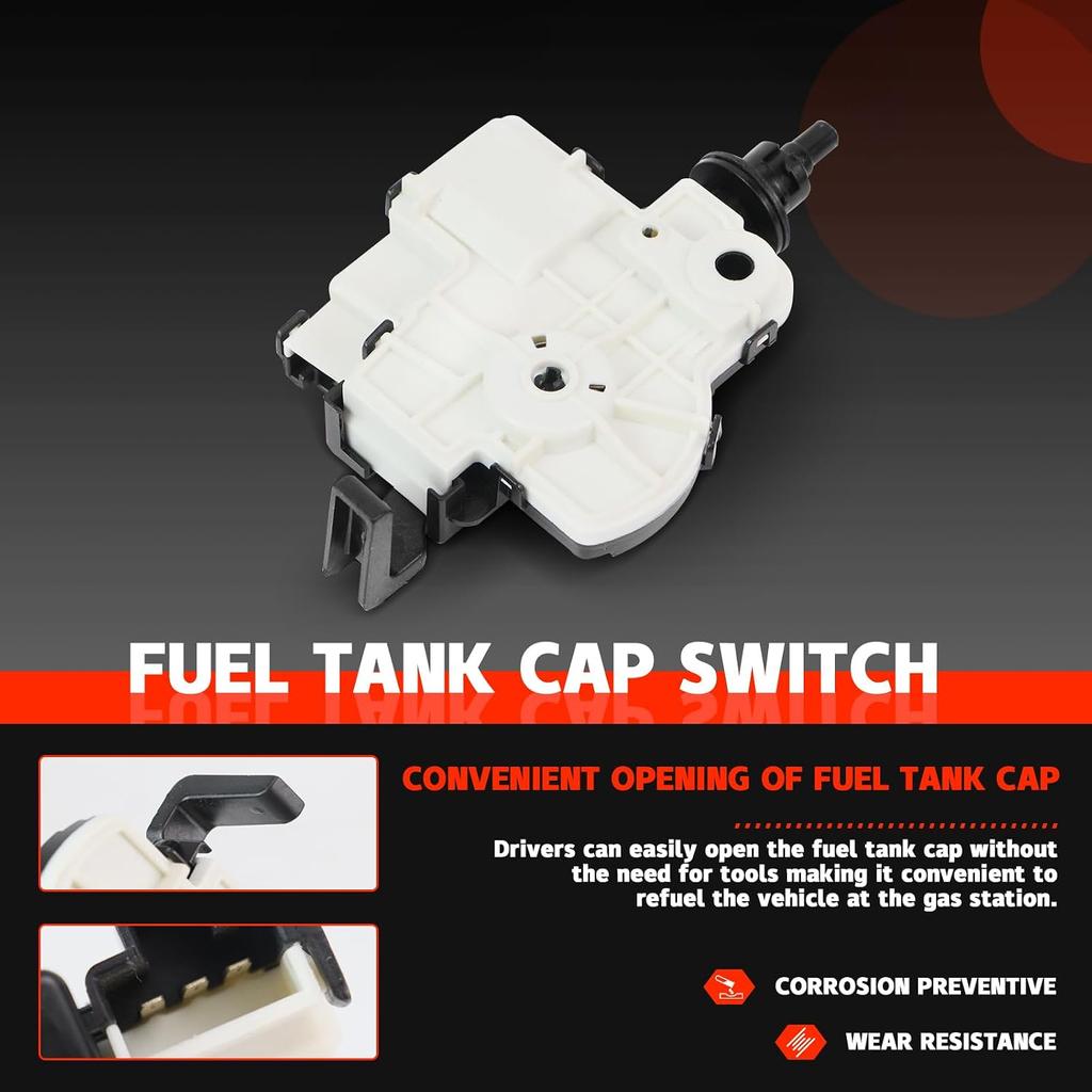 Fuel Lid Actuator Gas Door Assembly Compatible for Toyota C-HR 2018 2019 2020 2021 2022,77030-F4030