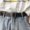 Womens Square Versatile Buckle Belt Perfect For Student Fashion And Wear Casual