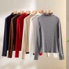 Winter Minimalist Swan Neck Lyocell Merino Wool Base Layer - Warm, Skin-Friendly, Elastic Innerwear
