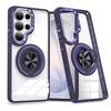CAXITON Magnetic Ring Stand Transparent Case for Samsung S25 Plus