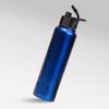 Stainless Steel Water Bottle 1 Ltr For Kids, Boys, Girls, 1 Litre Bottles for Gym,  Fridge Use, School & Office (Sipper Cap - Set of 3, Dark Blue)
