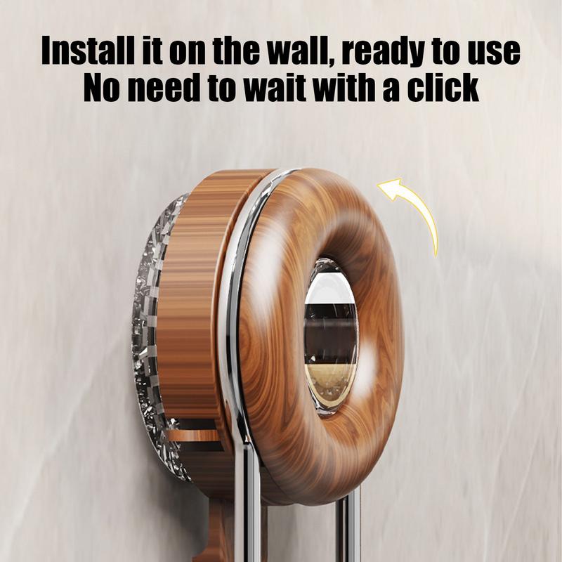 Suction Cup Wall Hooks Heavy Duty Bathroom Towel Hanger Organizer Multifunctional Wall Mount Suction Hooks for Hat Clothing Keys