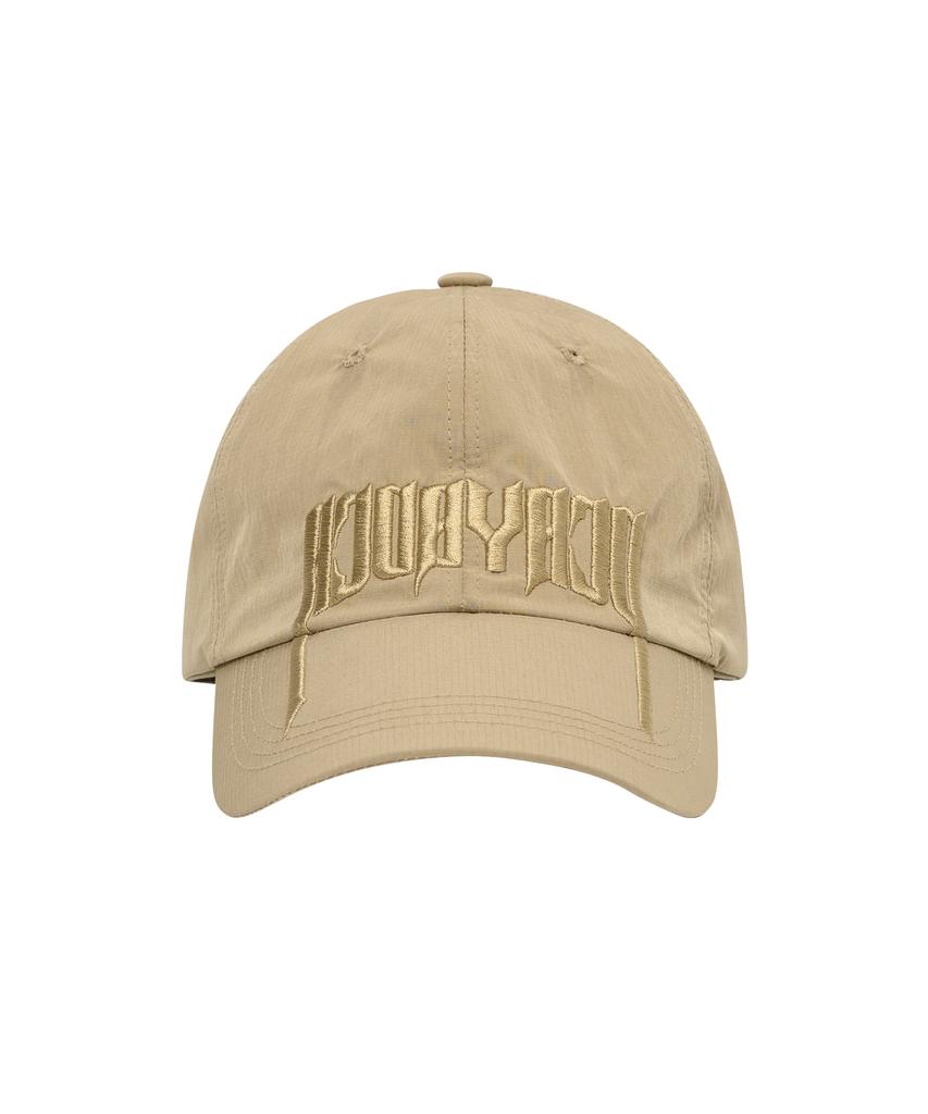 AJOBYAJO Arch Logo Nylon Cap [Beige]