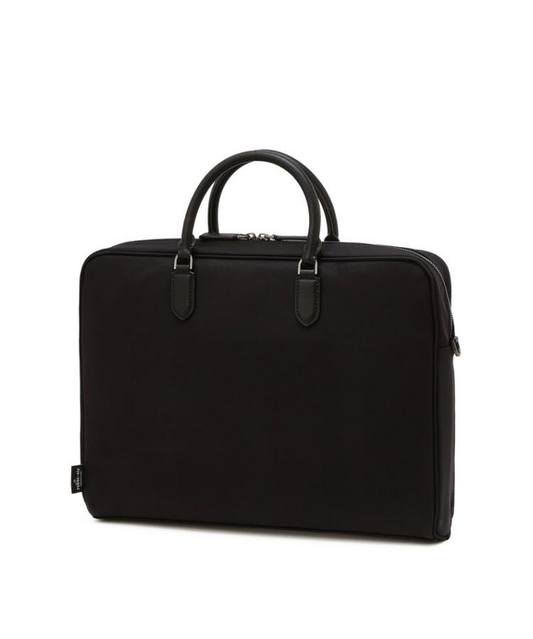 Daks Men'S Accessories Black Dd Logo Leather Briefcase_Dbba6E581Bk
