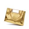 Borsa da sera da donna in pelle alla moda, Borsa a tracolla singola da donna per feste, Borsa a tracolla con catena, Borsa da braccio in pelle