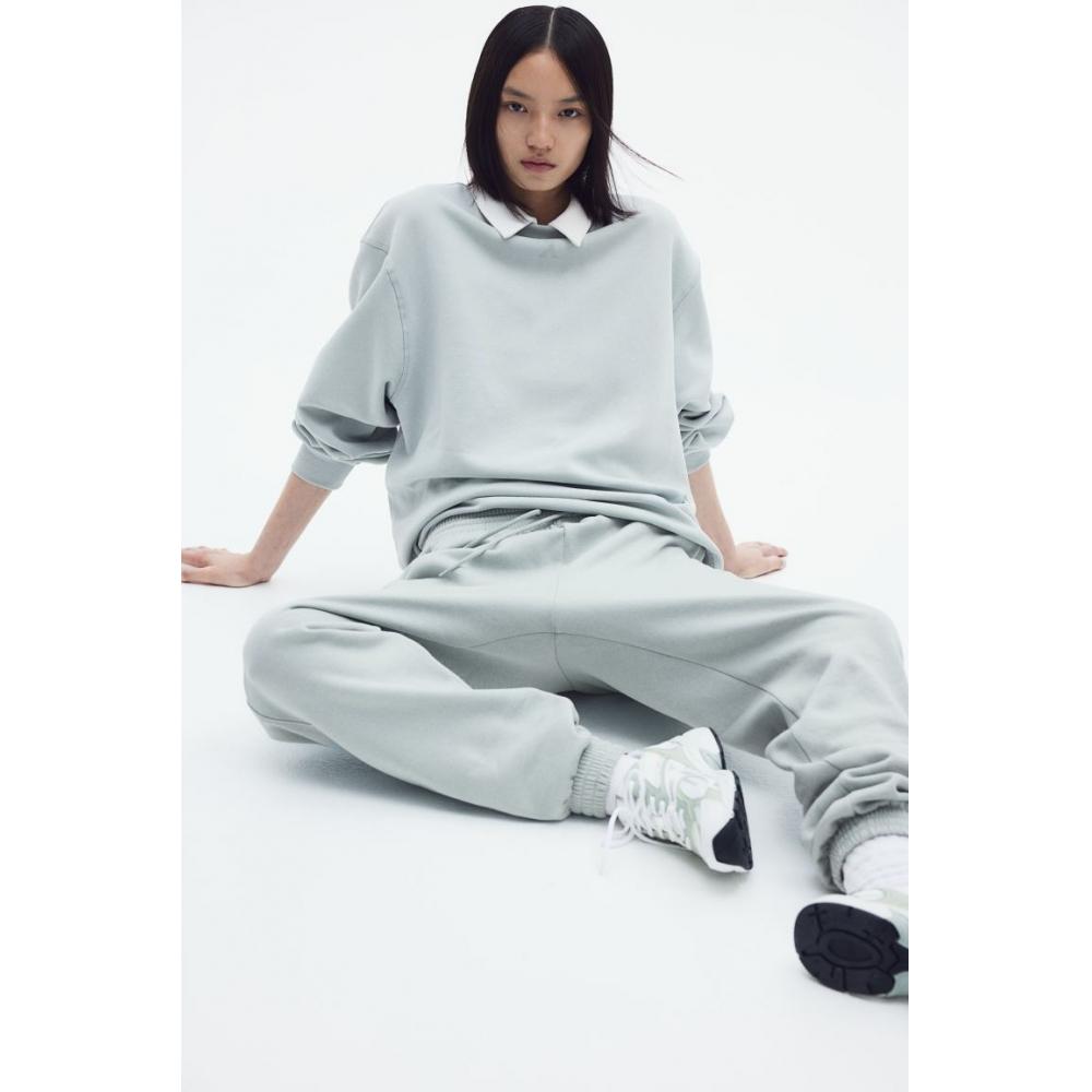 

Толстовка HM oversize светло-бирюзового цвета