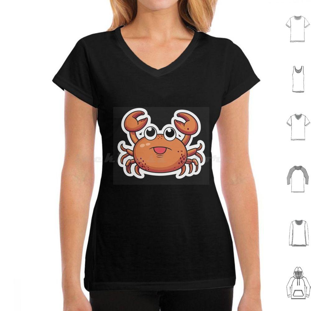 Crab Orange Cute Maryland T Shirt Cotton Men Women DIY Print Crab Maryland Chesapeake Bay Wildlife Nature Animal Crab Crabs