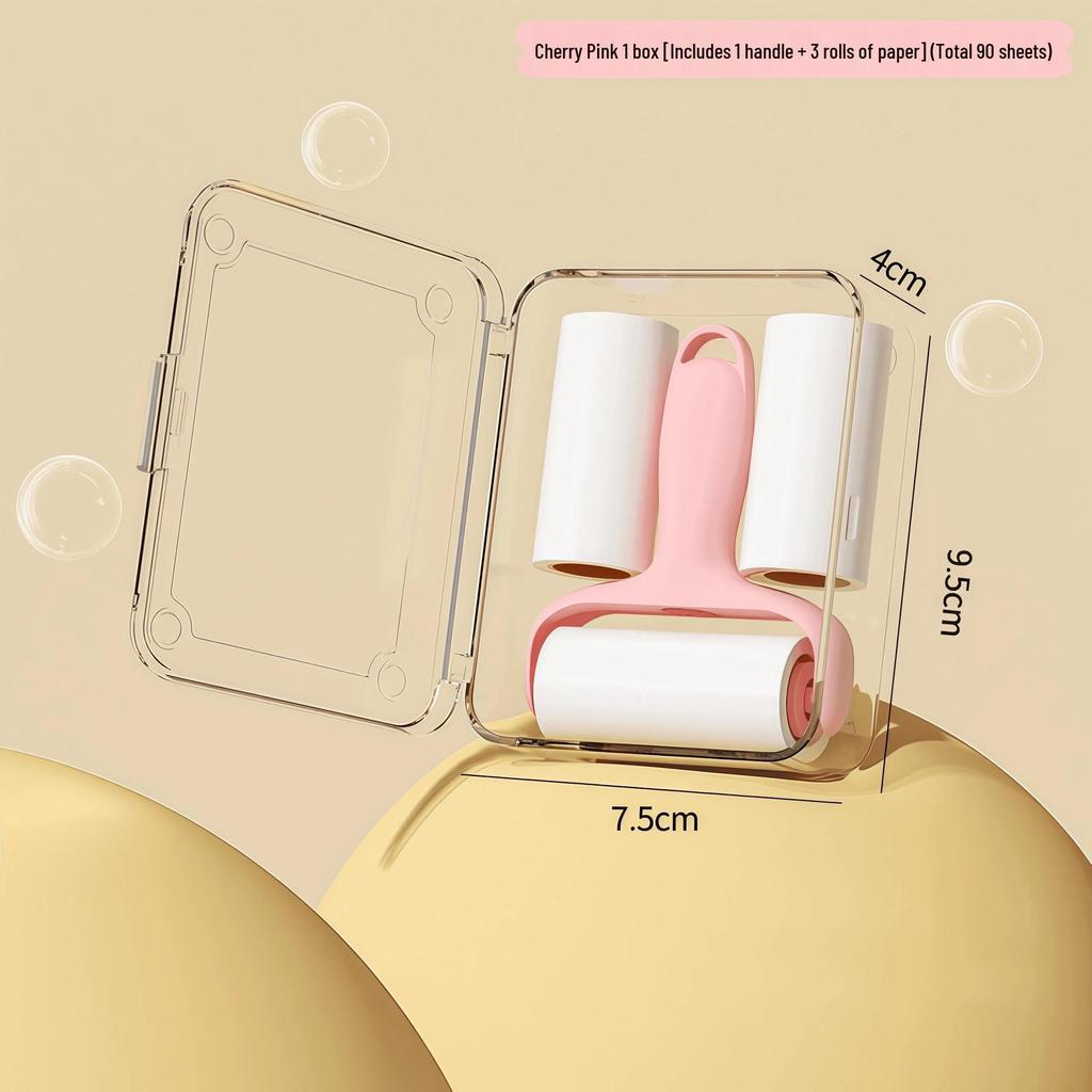 Compact Lint Roller: Household Hair & Clothes Removal Tool