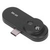 Caméra Thermique ABS Noir Imagerie Thermique pour Téléphone Mobile avec Connecteur Intégré Réglable