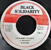 7inch Record LUCIANO  I Was Born To Love NONE Black Solidarit Jamaica Reggae Ska  Dub Used