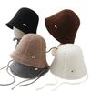 ins Xiaoxiangfeng face covering high cold bucket hat outdoor shading hollow sunscreen versatile basin hat bucket hat women